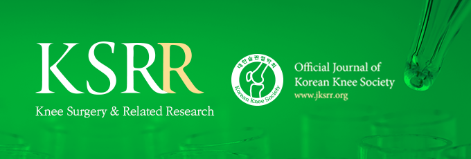 KSRR Knee Surgery & Related Research. Office Journal of Korean Knee Society. www.jksrr.org